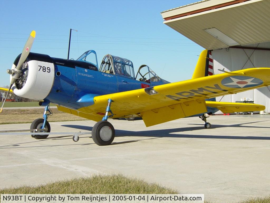 N93BT, 1941 Consolidated Vultee BT-13A C/N 2735, N93BT homebase