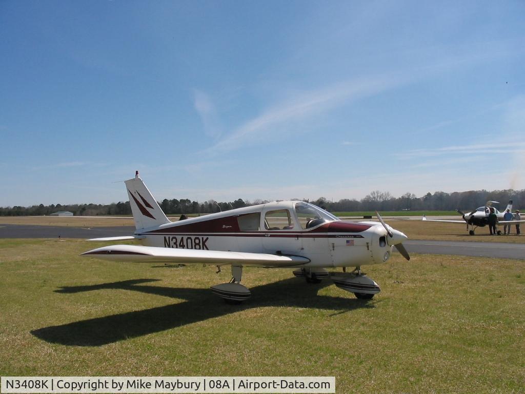 N3408K, 1967 Piper PA-28-140 C/N 28-23546, N3408K At the Wetumpka Airport