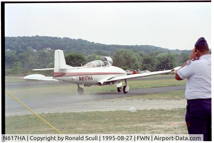 N617HA, 1964 Hispano HA-200 SAETA C/N E.14A-17, Sussex Air Show Aug 27, 1995