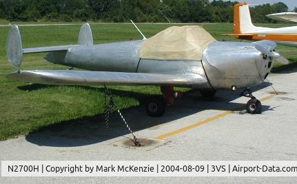 N2700H, 1946 Erco 415C Ercoupe C/N 3325, 1946 Ercoupe