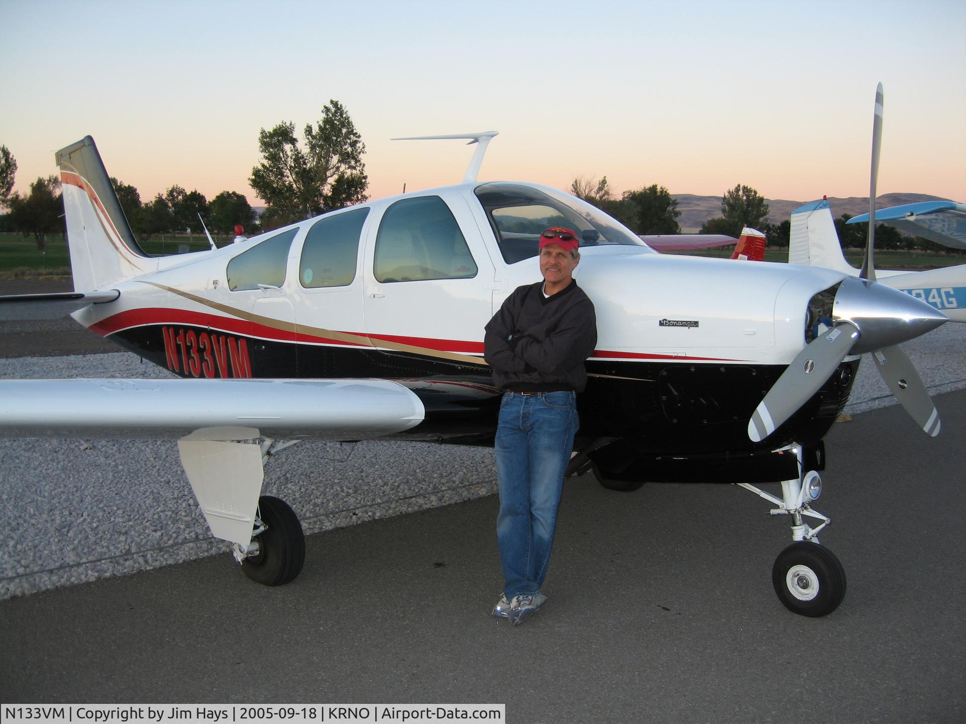 N133VM, 1978 Beech F33A Bonanza C/N CE786, 1978 Beechcraft F33A Bonanza based at KSAC