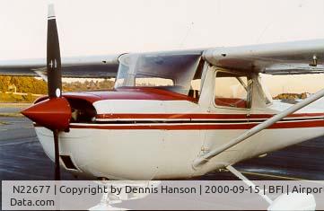 N22677, 1968 Cessna 150H C/N 15068443, Cessna 150-H at Boeing Field