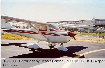 N22677, 1968 Cessna 150H C/N 15068443, Cessna 150-H at Boeing Field