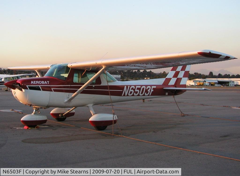 N6503F, 1973 Cessna A150L Aerobat C/N A1500446, Cessna A150L Aerobat