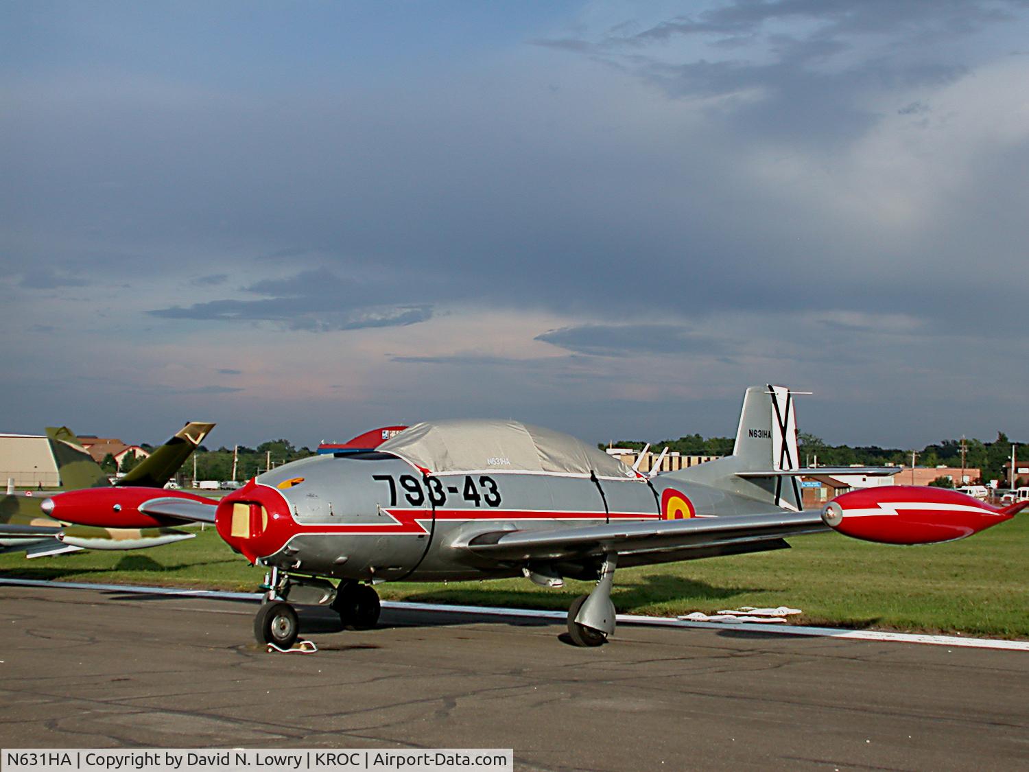 N631HA, Hispano HA-200 SAETA C/N E.14A-31, an Hispano Aviacion HA-200 Saeta