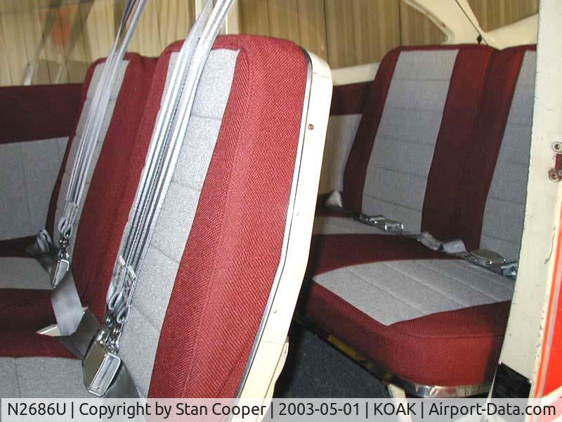 N2686U, 1963 Cessna 172D C/N 17250286, Refurbished interior by Hangar Bay