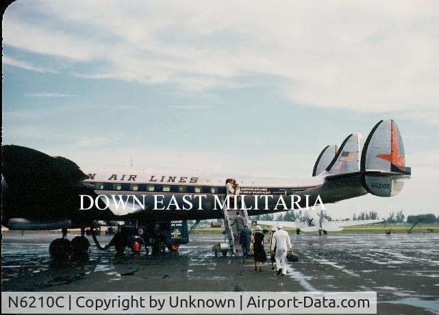 N6210C, 1952 Lockheed L-1049-53 C/N 4010, 1958 Eastern Air Lines