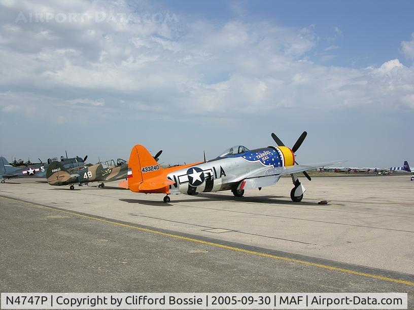 N4747P, 1945 Republic P-47D-40-RA Thunderbolt C/N 44-90368, P-47D 44-90368 N4747P at the CAF Airshow in 2005