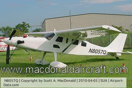 N8057Q, 2004 Aerocomp Comp Air 7 SLX C/N 047SLX609, AEROCOMP 7SLX
