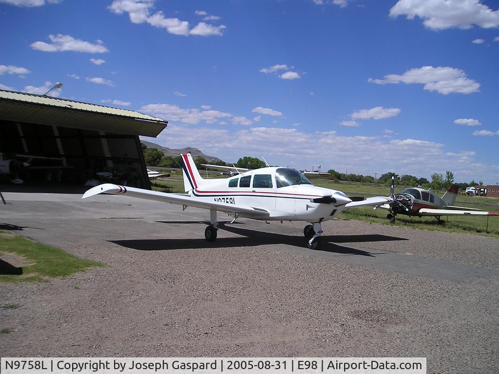 N9758L, 1972 Beech C23 Sundowner 180 C/N M-1379, Just before she flys to her new home in San Diego