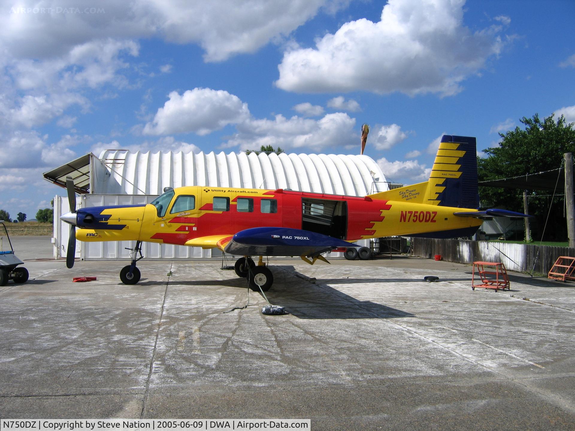 N750DZ, 2004 Pacific Aerospace 750XL C/N 108, Operated by Sky Dance-Sky Divers