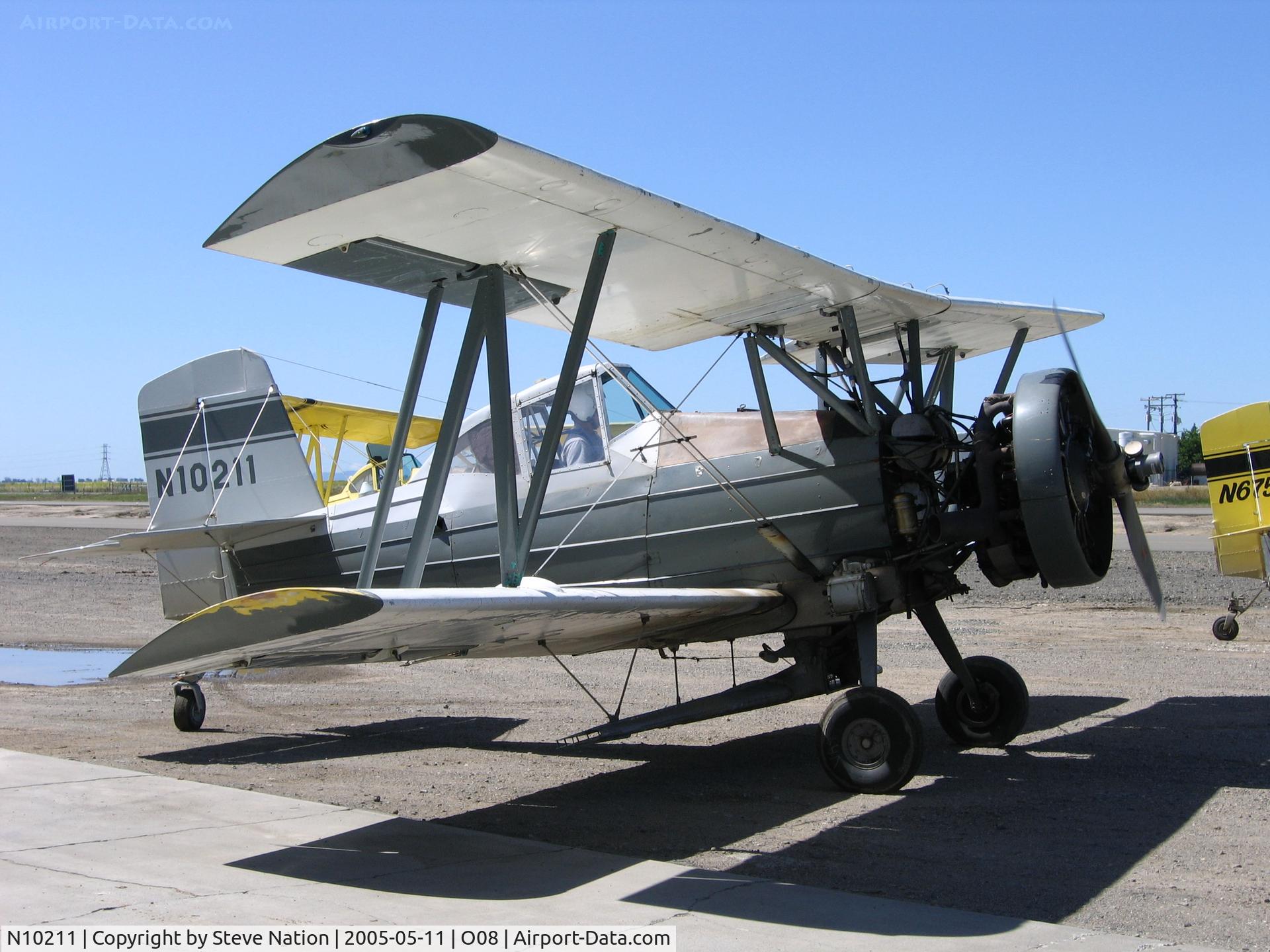 N10211, 1959 Grumman G-164 C/N 11, Valley Flying Service Ag-Cat at Colusa Airport, CA is Grumman s/n 11, built in 1959 and one of oldest working Ag-Cats in world!