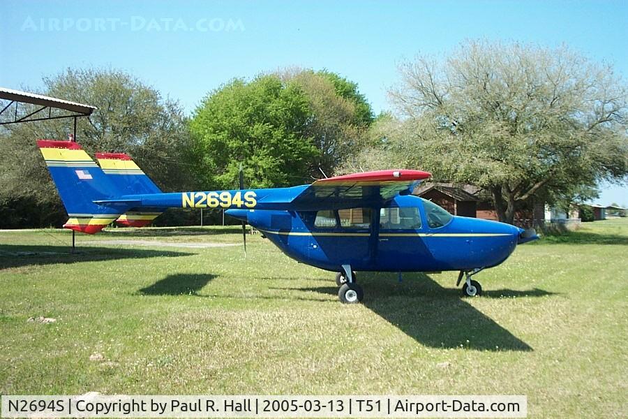 N2694S, 1968 Cessna 337D Super Skymaster C/N 337-0994, Side view