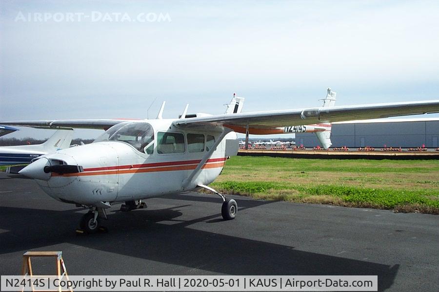 N2414S, 1967 Cessna T337B Turbo Super Skymaster C/N 337-0714, Front view