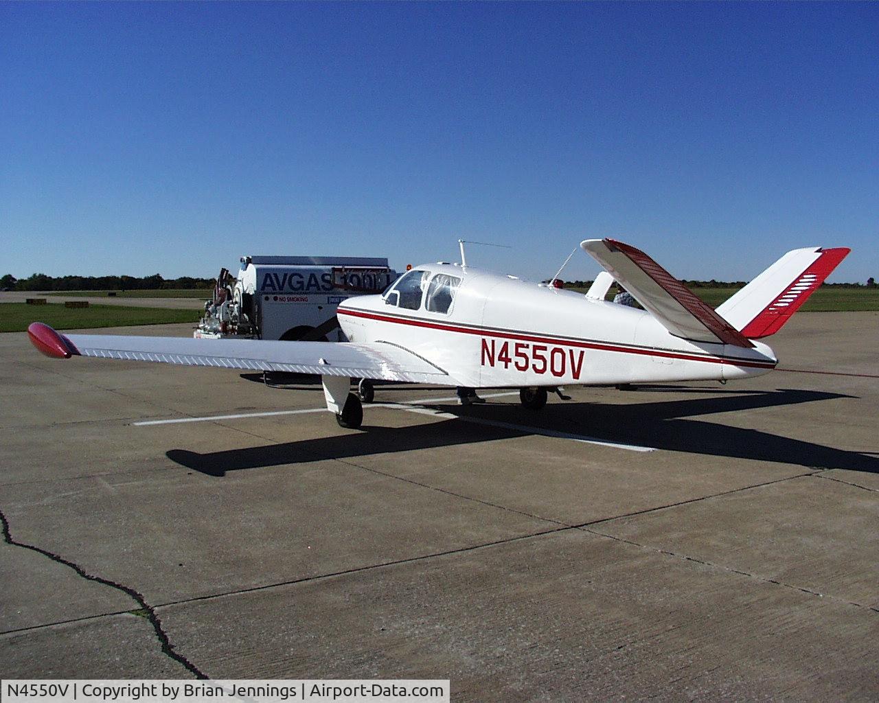 N4550V, 1948 Beech 35 Bonanza C/N D-1378, Kirksville, MO