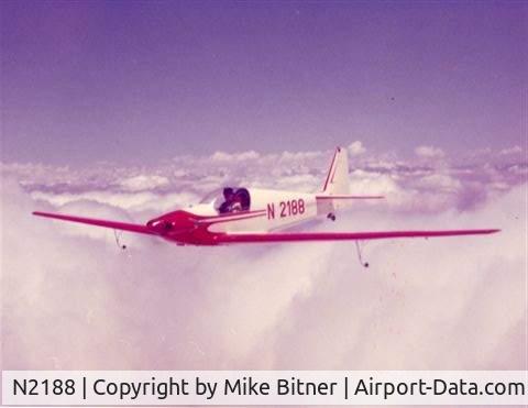 N2188, 1967 Sportavia-Putzer Fournier RF-4D C/N 4051, RF4d in flight