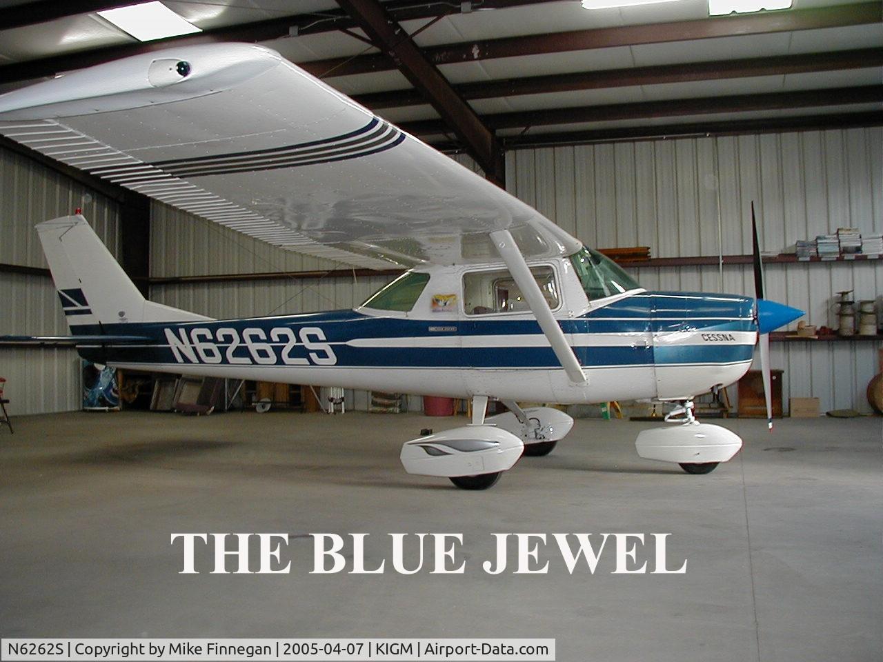 N6262S, 1967 Cessna 150G C/N 15067062, April of 2005 after new annual