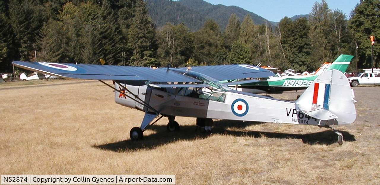 N52874, 1947 Auster MK 6 C/N TAY-371-W, Flying M Ranch