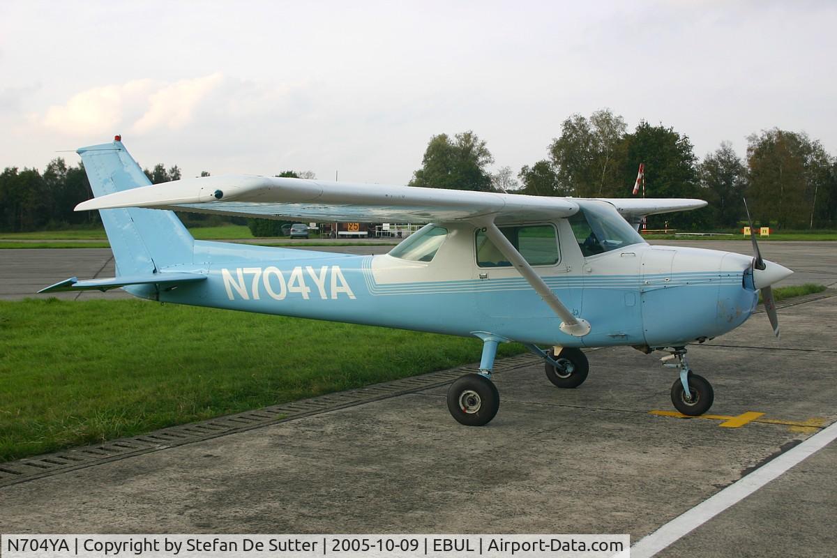 N704YA, 1976 Cessna 150M C/N 15078969, Taken at Ursel (EBUL, Belgium)