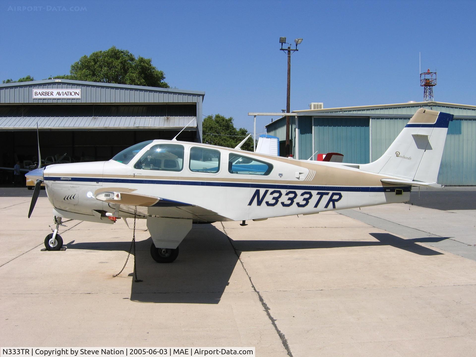 N333TR, 1979 Beech F33A Bonanza C/N CE-860, Stephen Carter's 1979 Beech F33A at Madera, CA