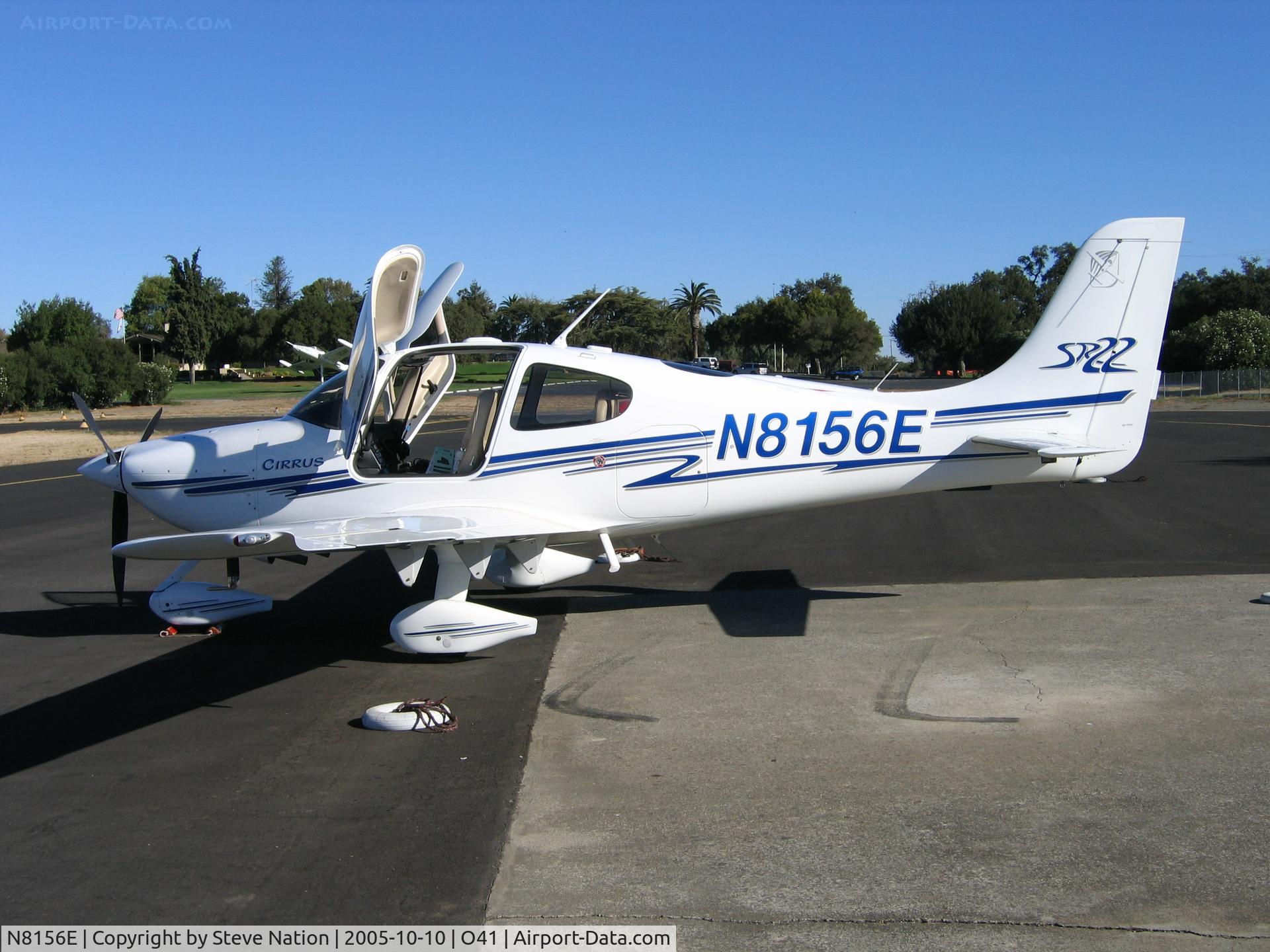 N8156E, 2003 Cirrus SR22 C/N 0726, John Olsen 2003 Cirrus Design SR-22 at Woodland-WATTS Airport, CA