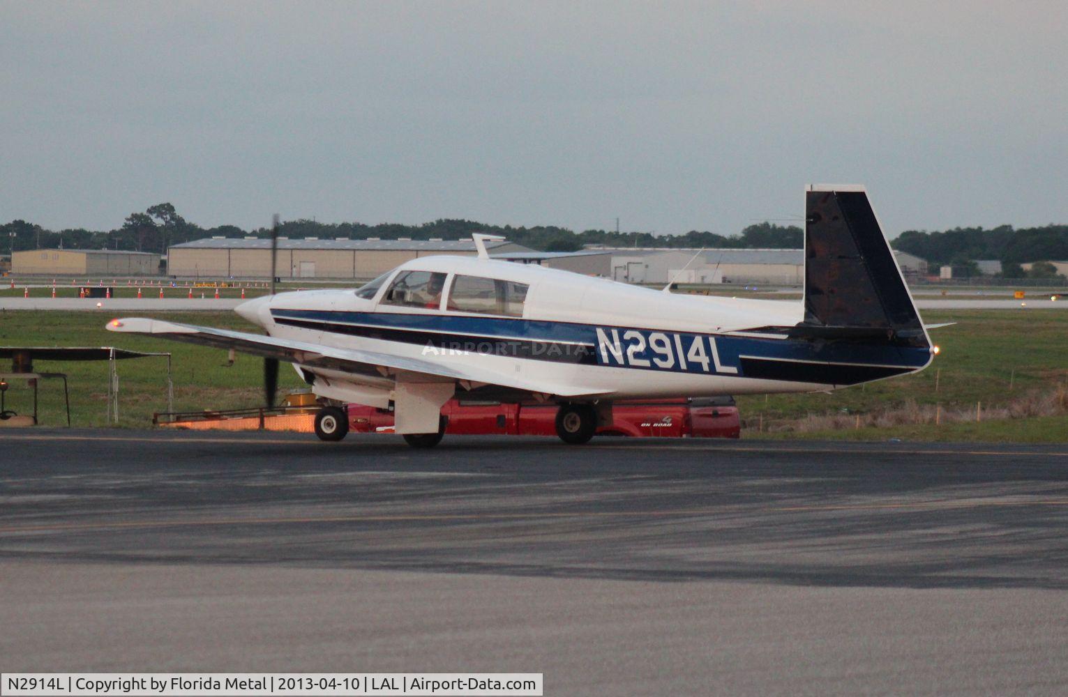 N2914L, 1967 Mooney M20F Executive C/N 670486, Mooney M20F