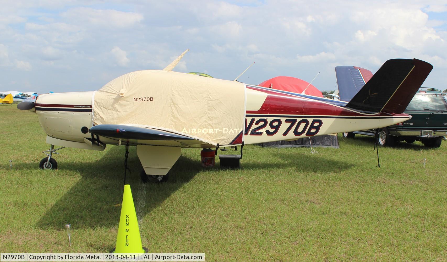 N2970B, 1953 Beech D35 C/N D-3611, Bonanza at Sun N Fun