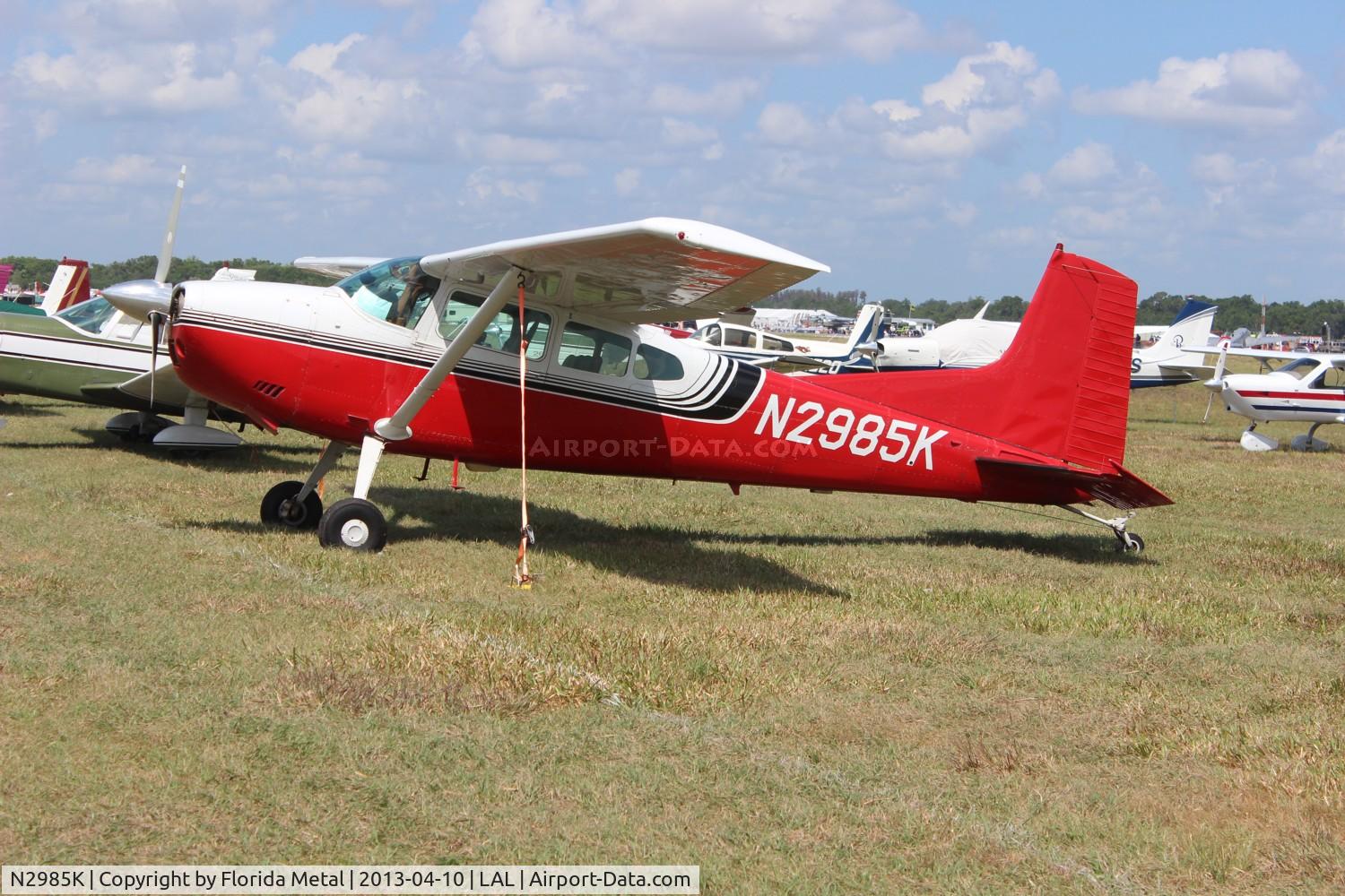N2985K, 1980 Cessna 180K Skywagon C/N 18053148, Cessna 180K at Sun N Fun