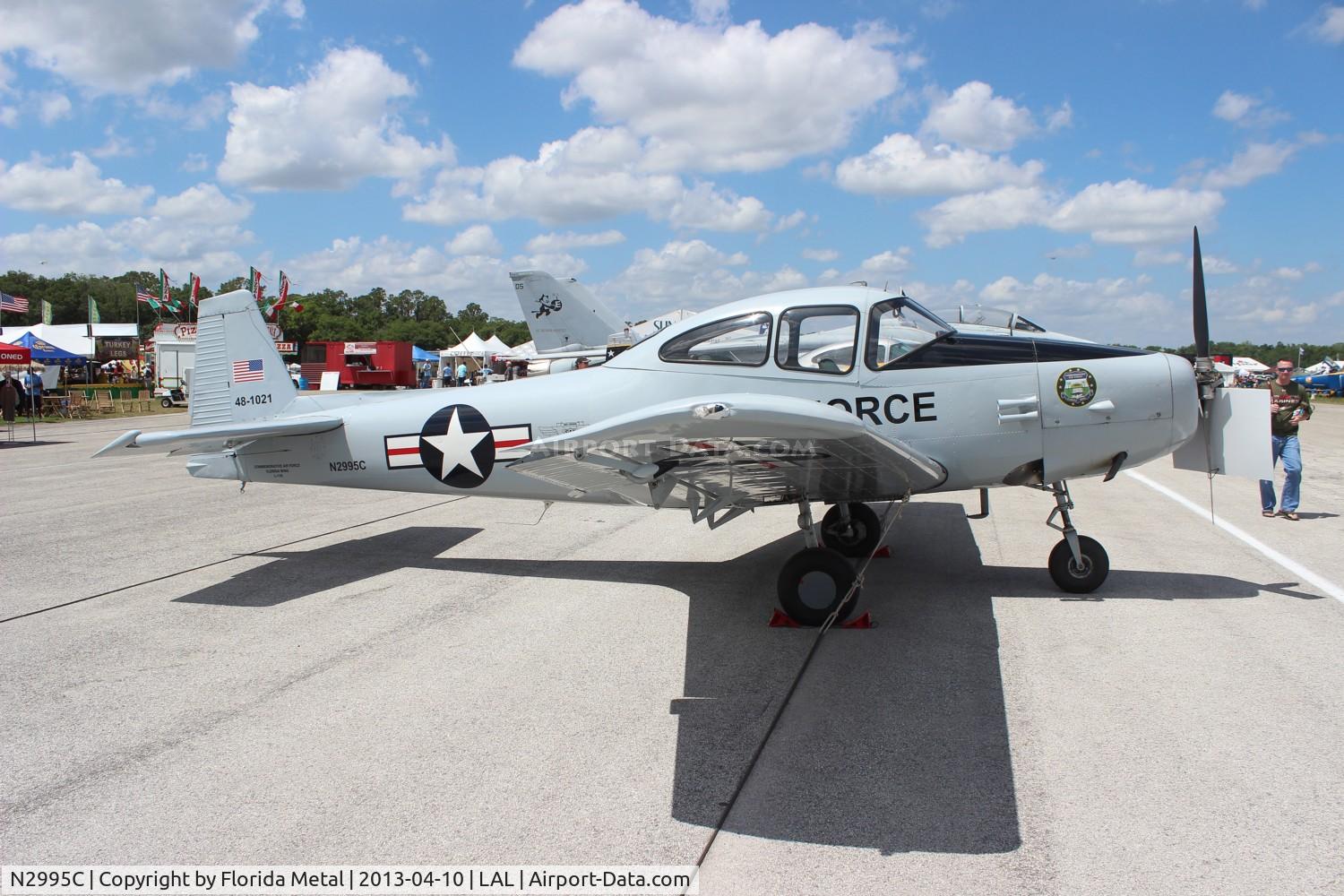 N2995C, 1948 Ryan Navion A C/N NAV-4-1727, L-17 at Sun N Fun