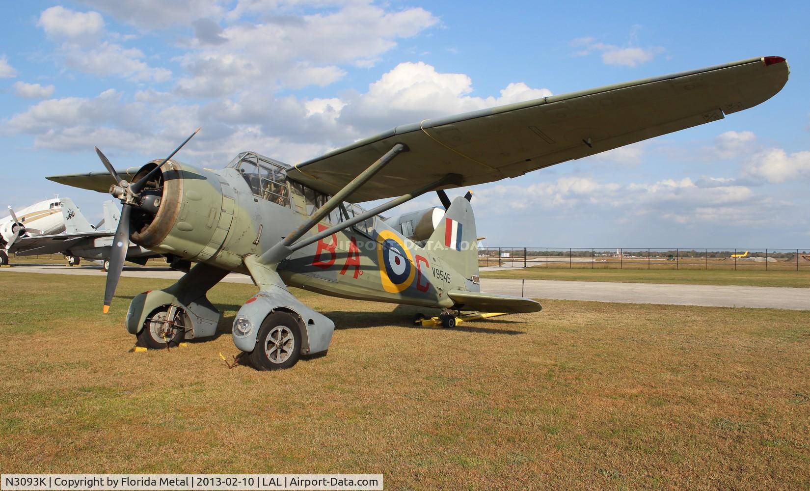 N3093K, 1939 Westland Lysander IIIA C/N Y1363, Westland Lysander IIIA owned by Kermit Weeks