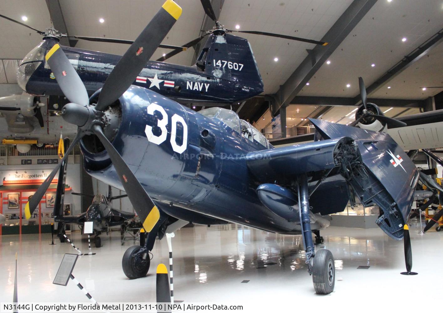 N3144G, Grumman AF-2S C/N 123100, Grumman AF-2S Guardian at the Naval Aviation Museum