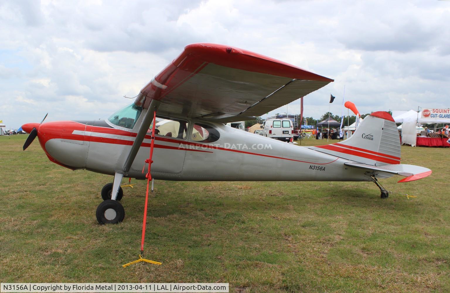 N3156A, 1953 Cessna 170B C/N 25800, Cessna 170B at Sun N Fun