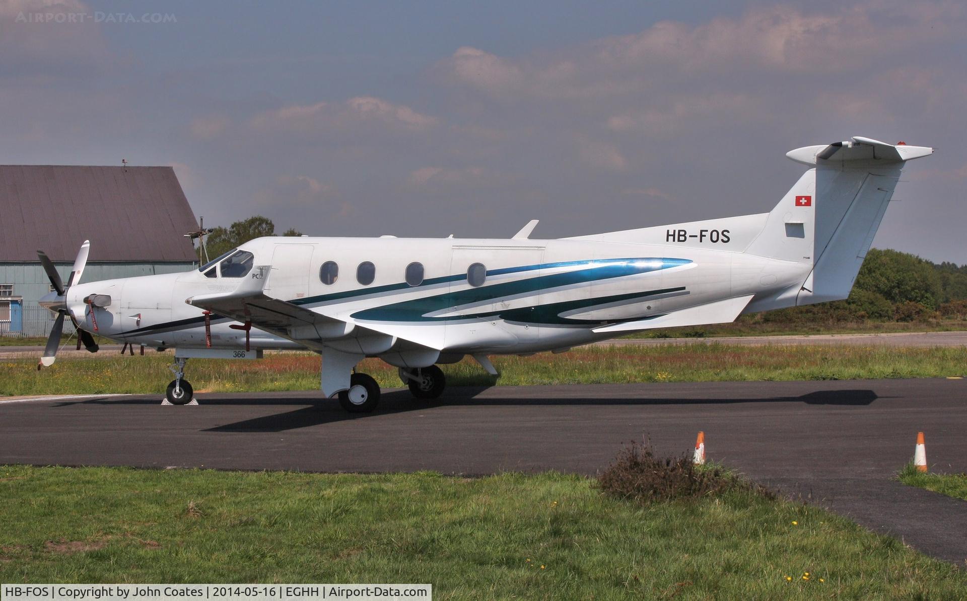 HB-FOS, 2000 Pilatus PC-12/45 C/N 366, At BHL