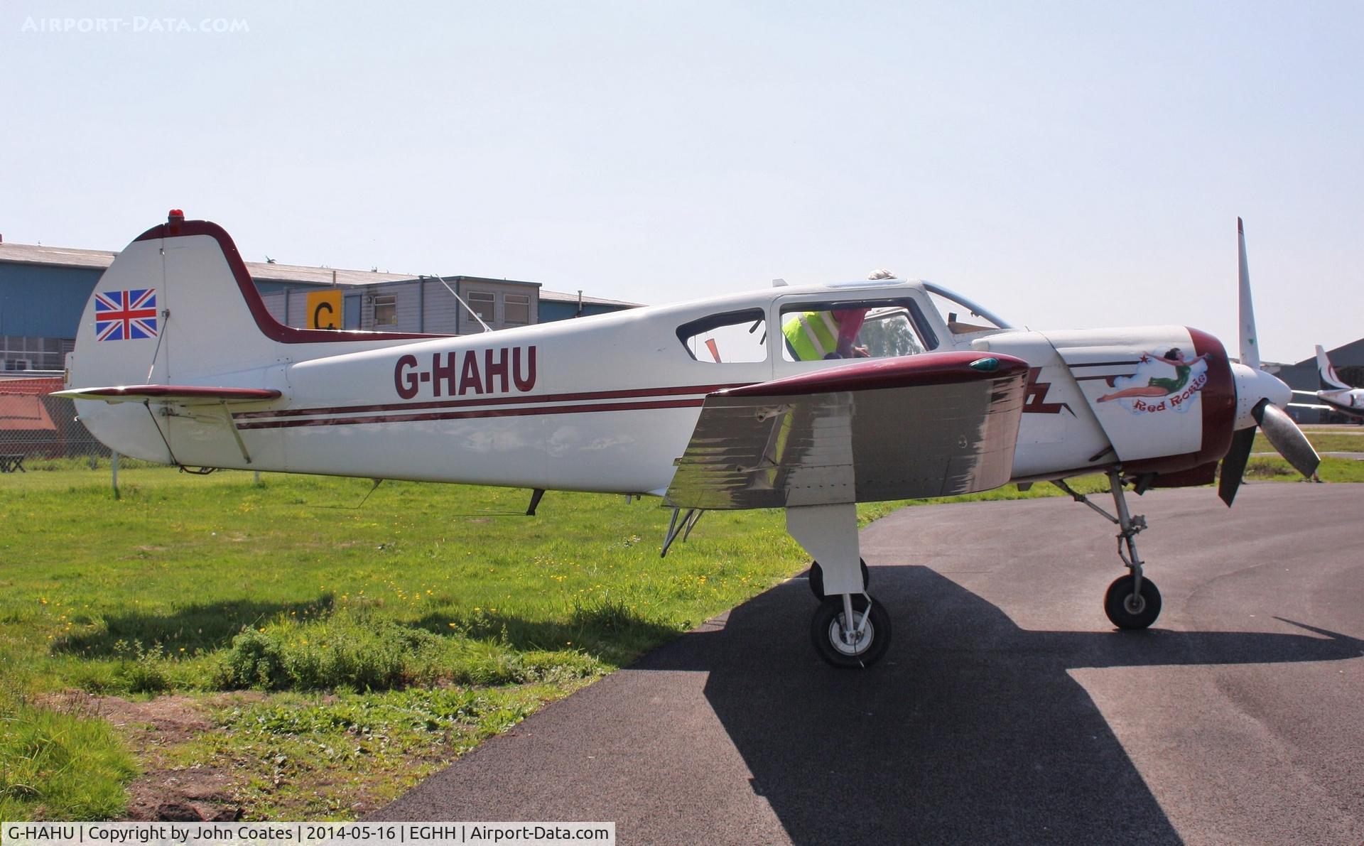 G-HAHU, 1993 Yakovlev Yak-18T C/N 12-33, Parked at BHL