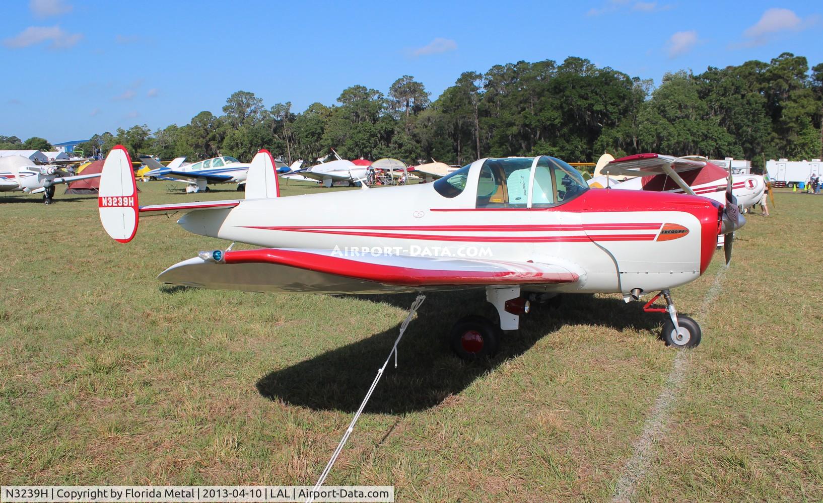 N3239H, 1946 Erco 415C Ercoupe C/N 3864, Ercoupe 415-C at Sun N Fun