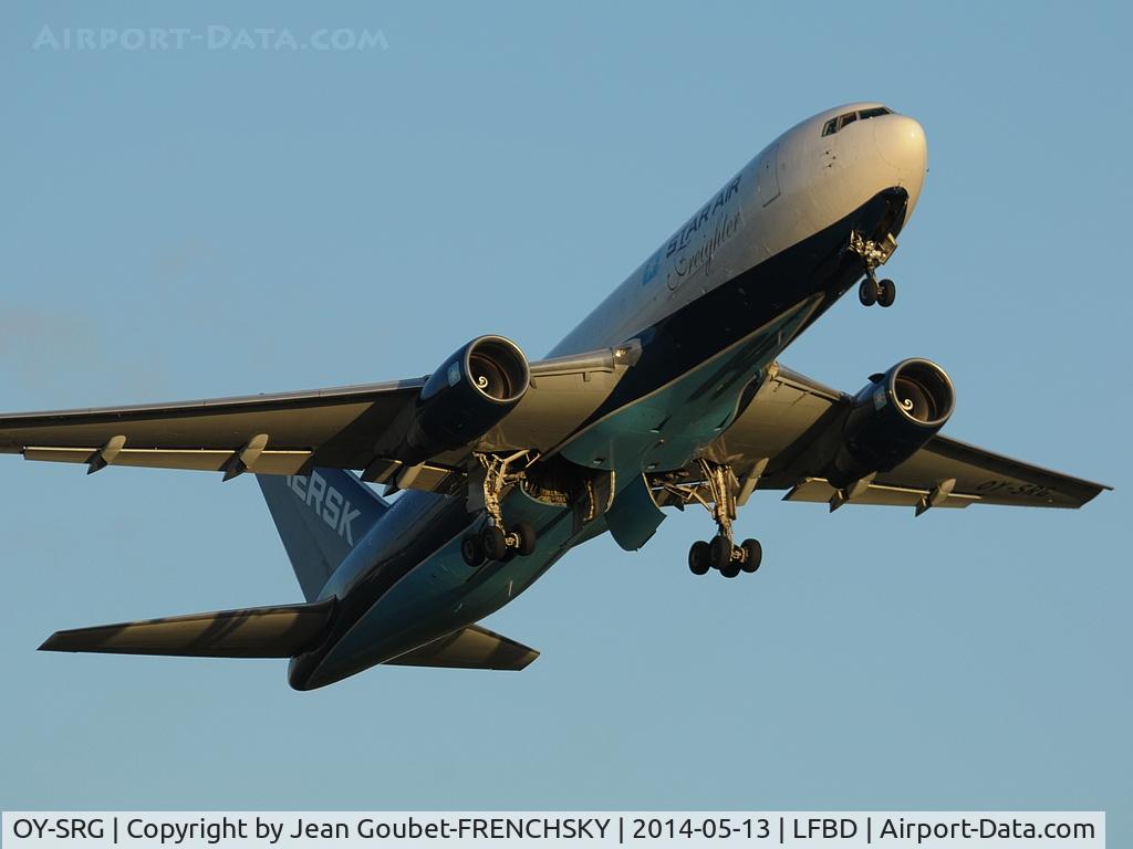 OY-SRG, 1986 Boeing 767-219 (ER) C/N 23328, MAERSK take off 29