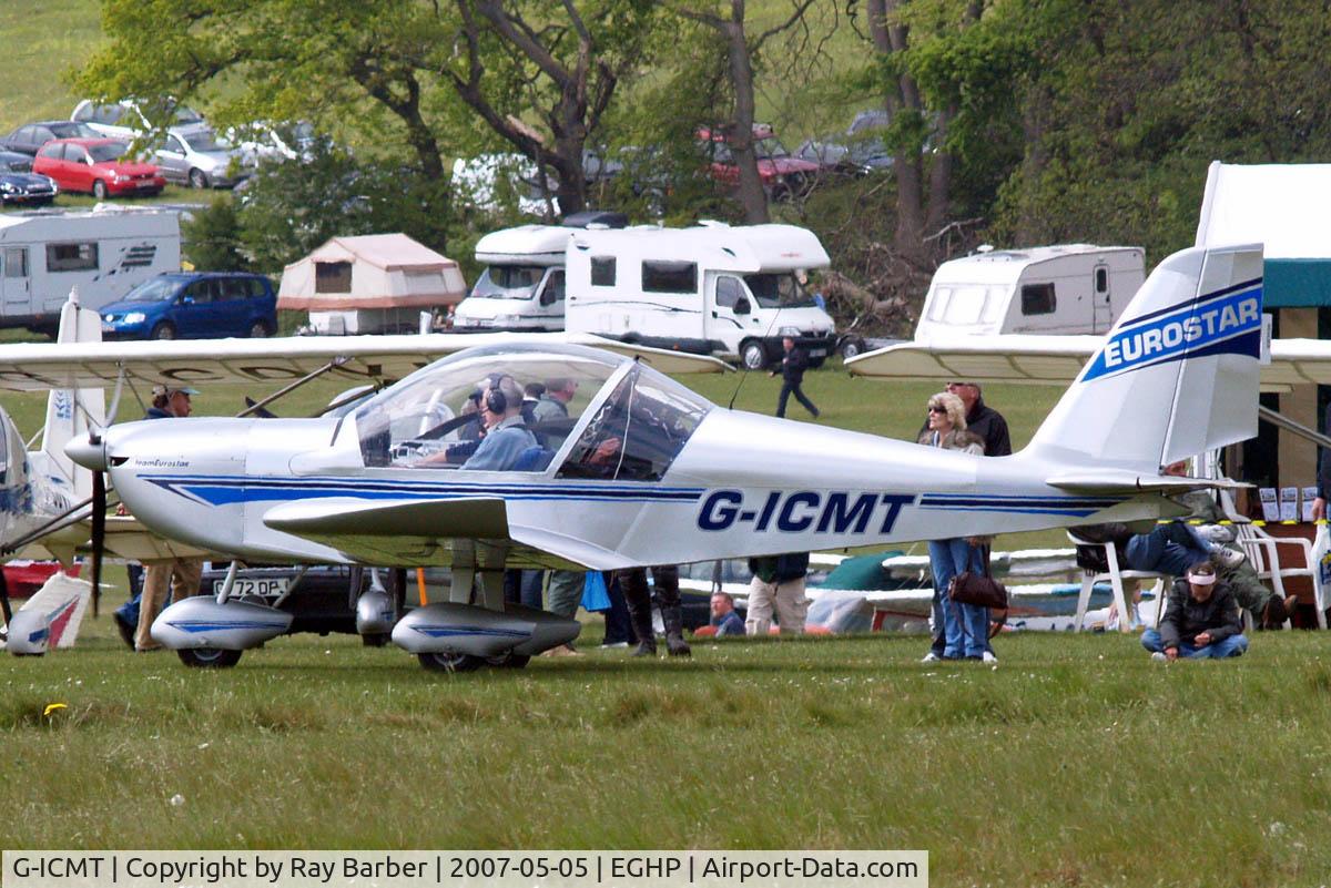 G-ICMT, 2006 Aerotechnik EV-97 Eurostar C/N PFA 315-14598, Evektor EV-97 Eurostar [PFA 315-14598] Popham~G 05/05/2007