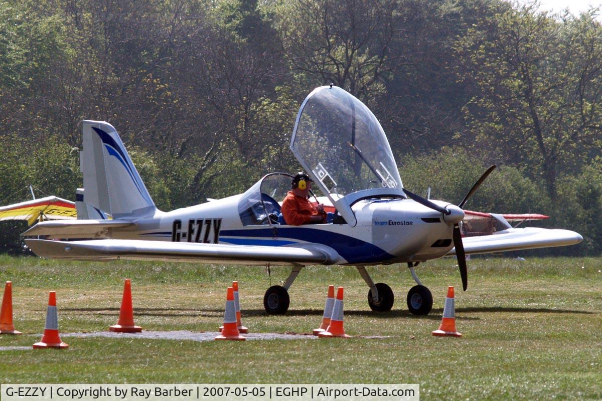 G-EZZY, 2007 Aerotechnik EV-97 Eurostar C/N PFA 315-14533, Evektor EV-97 Team Eurostar [PFA 315-14533] Popham~G 05/05/2007