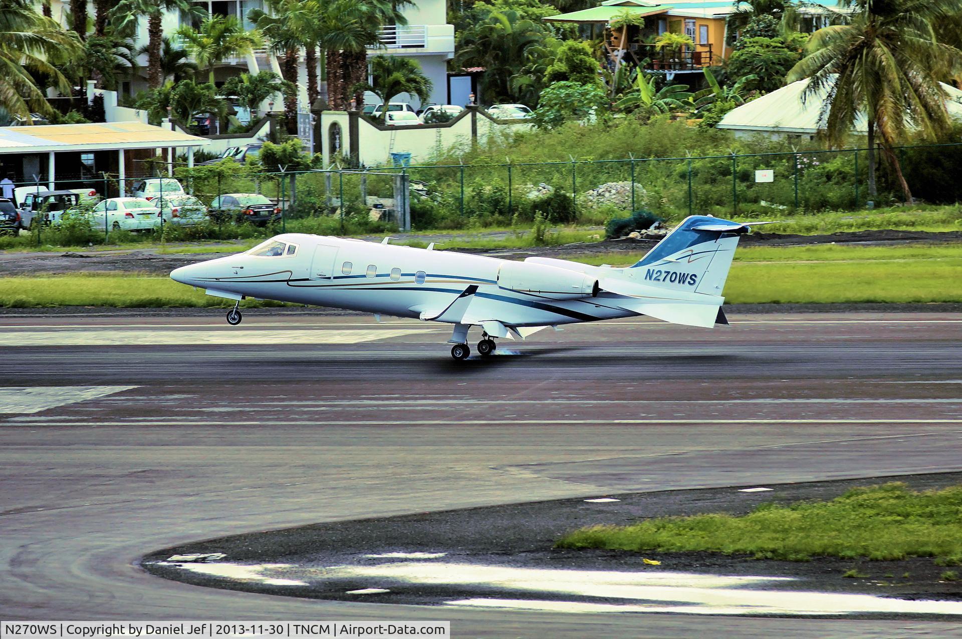 N270WS, 1989 Gates Learjet 55C C/N 138, N270WS