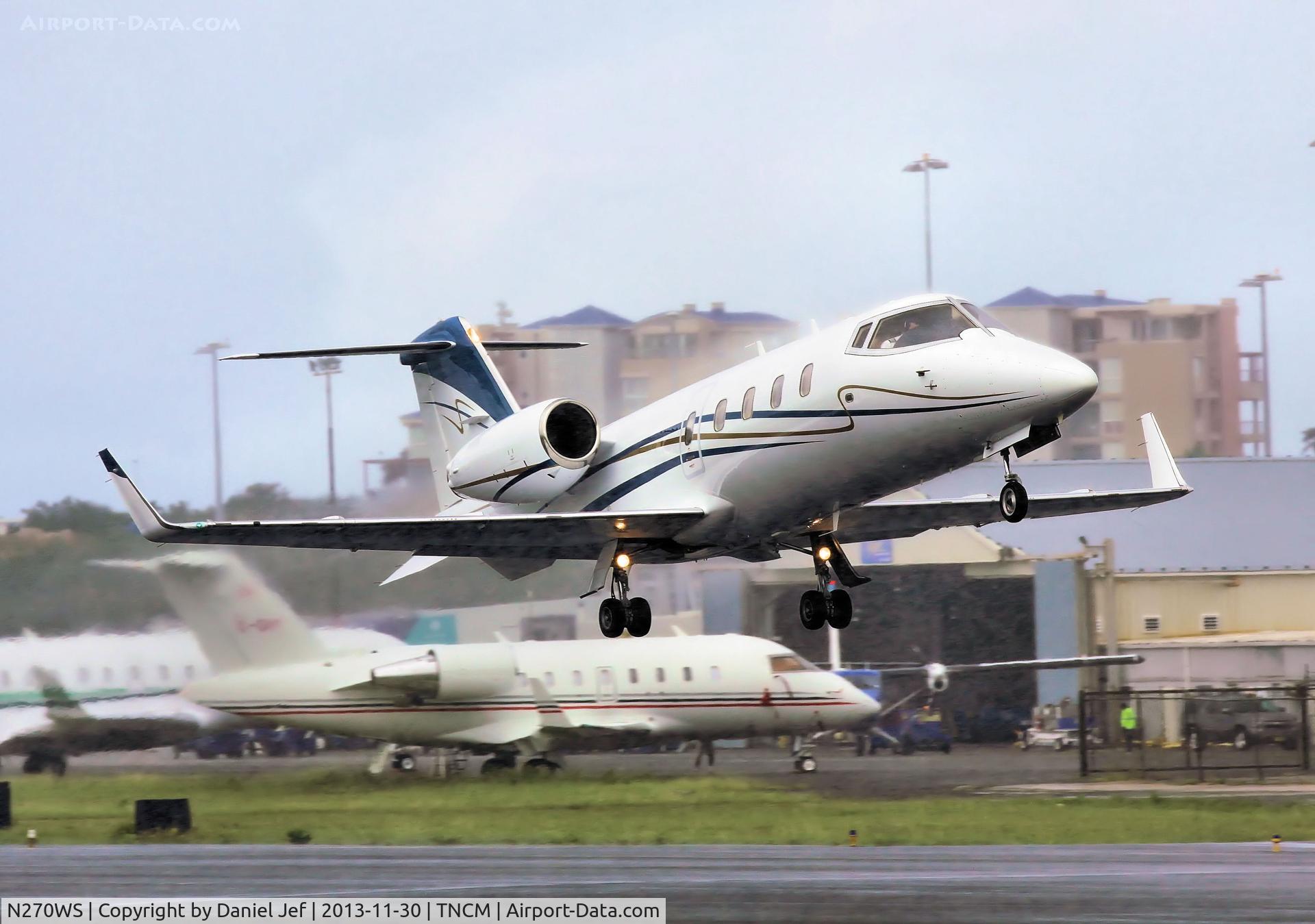 N270WS, 1989 Gates Learjet 55C C/N 138, N270WS