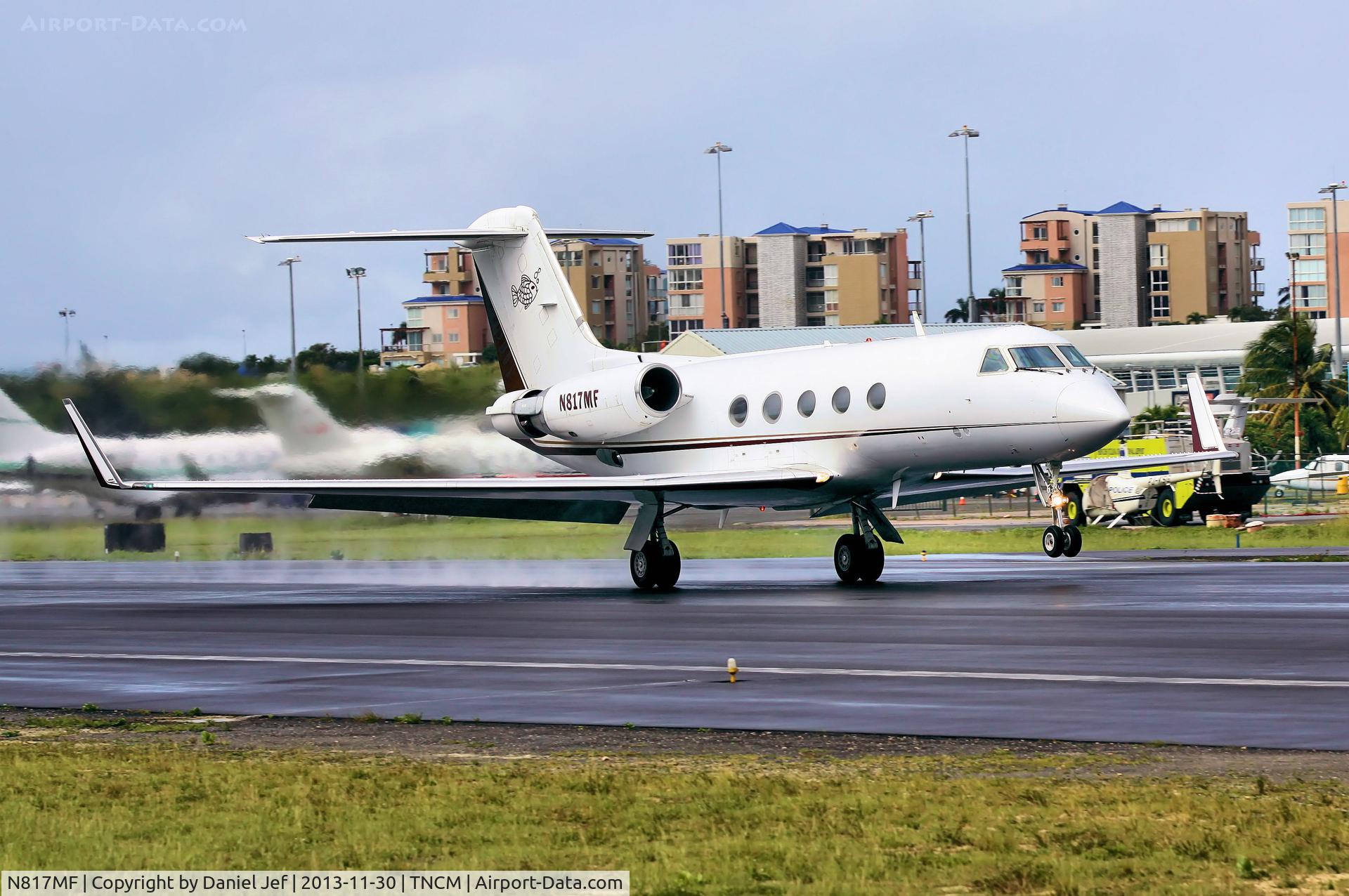N817MF, 1985 Gulfstream Aerospace G-1159A Gulfstream III C/N 466, N817MF