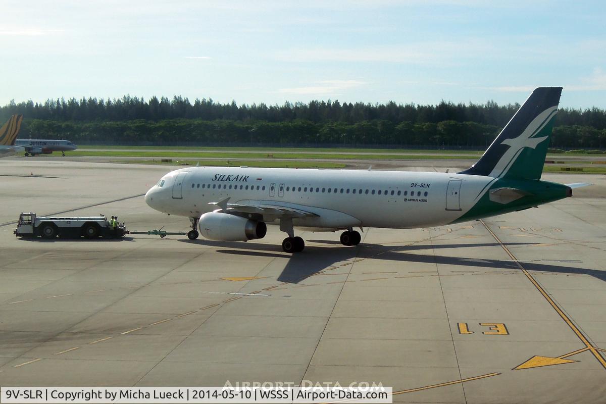 9V-SLR, 2013 Airbus A320-233 C/N 5531, At Changi
