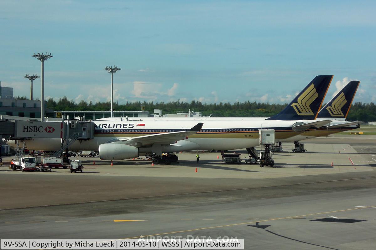 9V-SSA, 2013 Airbus A330-343X C/N 1485, At Changi