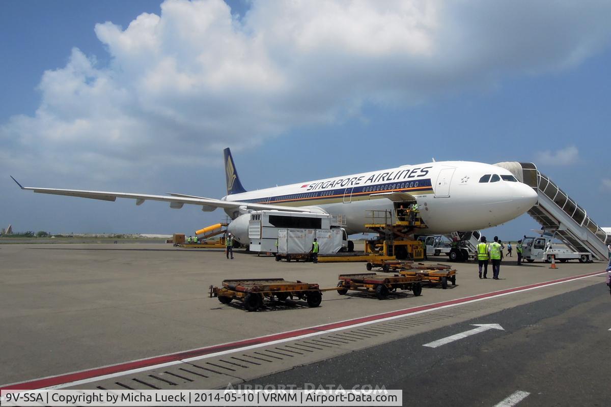 9V-SSA, 2013 Airbus A330-343X C/N 1485, At Malé