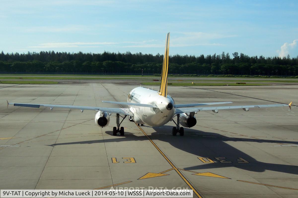 9V-TAT, 2010 Airbus A320-232 C/N 4532, At Changi