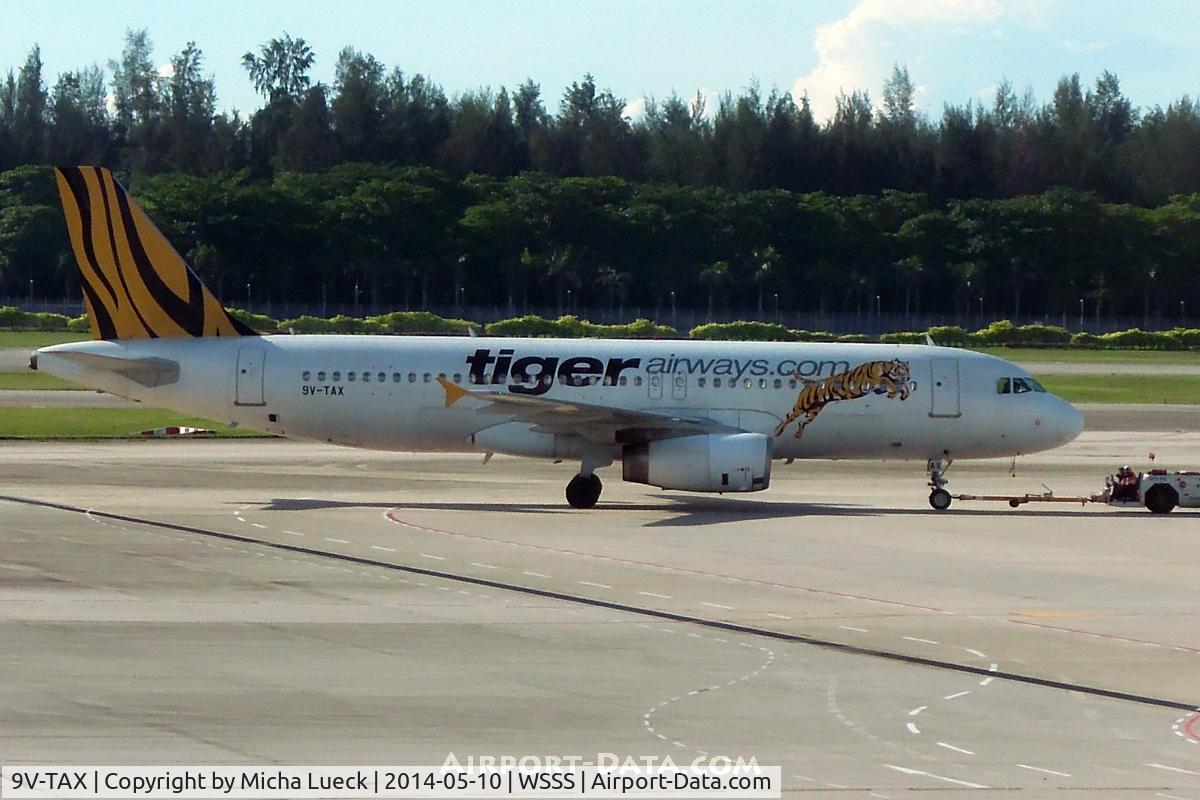 9V-TAX, 2011 Airbus A320-232 C/N 4812, At Changi