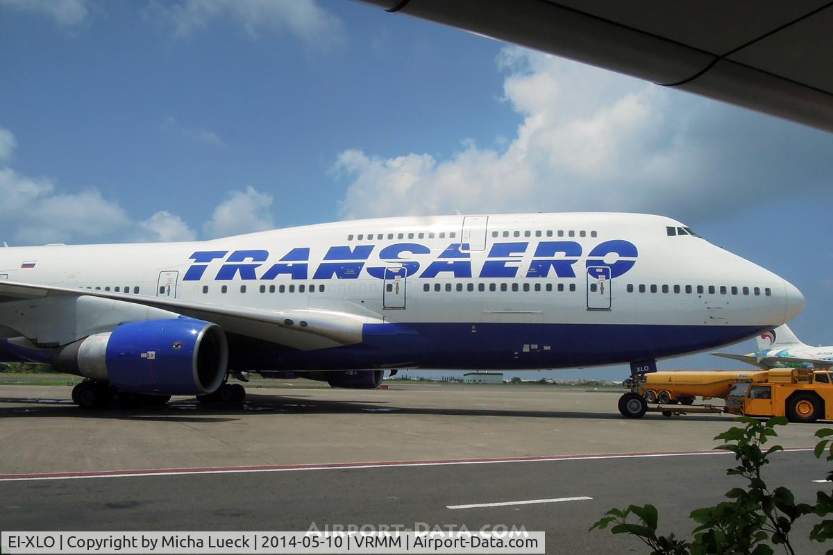 EI-XLO, Boeing 747-412 C/N 28025, At Malé