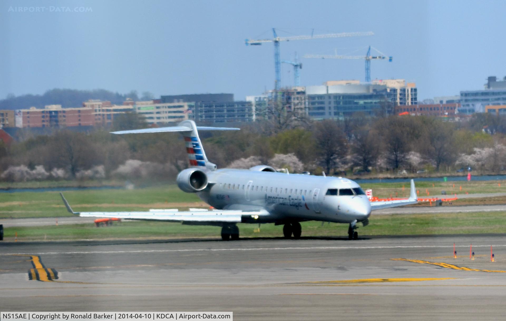 N515AE, 2003 Bombardier CRJ-701ER (CL-600-2C10) Regional Jet C/N 10121, Taxi National