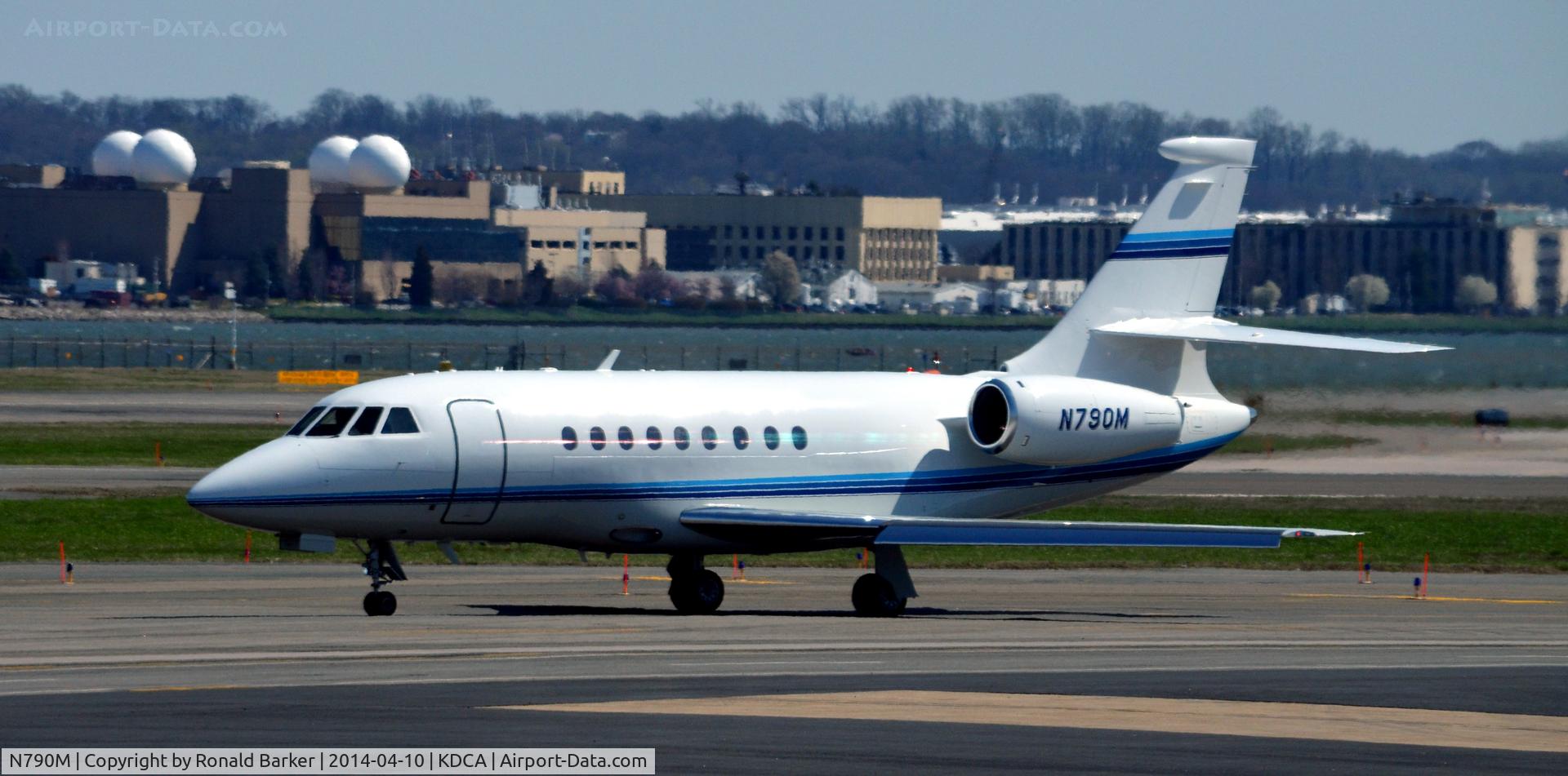 N790M, 1995 Dassault Falcon 2000 C/N 19, Taxi National