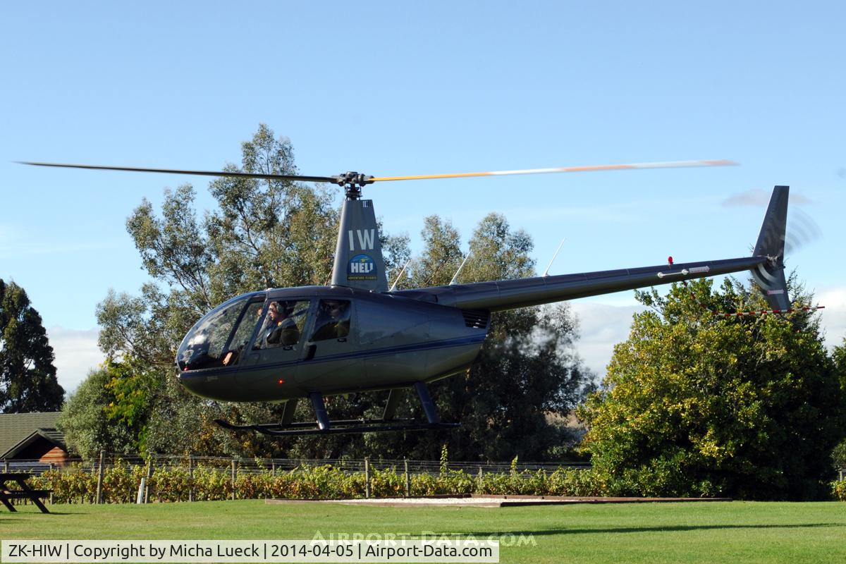 ZK-HIW, Robinson R44 II C/N 10819, Off airport in Taupo